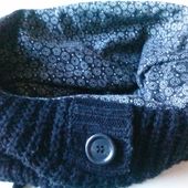 Réaliser un snood avec un pull (défi pinterest n°3) - blogeusecompulsive.over-blog.com
