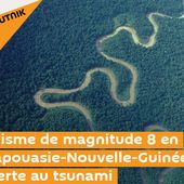 Séisme de magnitude 8 en Papouasie-Nouvelle-Guinée, alerte au tsunami 22/01/2017