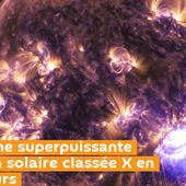 Troisième superpuissante éruption solaire classée X en deux jours.. La force de ce phénomène est 10 fois plus grande que ce à quoi l'on s'attendait.