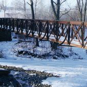 Une centenaire à Champagney - la passerelle, histoire
