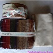 Simply Vintage et tissus Moda - Patchwork à Kristel
