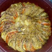 Tian de pommes de terre, tomates, courgettes - Mes Meilleures Recettes Faciles
