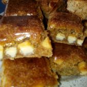 carrés chocolat blanc et spéculos - Mes Meilleures Recettes Faciles