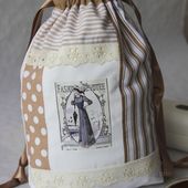 POCHETTE LINGERIE OU POCHON DE VOYAGE