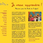Je veux apprendre... la CIDE, et les droits de l'enfant... - Le Réveil ...