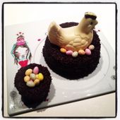 Mes petits nids de pâques... Pour un dessert original ! - Le blog de cuisineetcitations-leblog