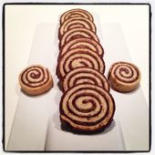 Mes petits sablés spirales chocolat noisette... Un régal ! - Le blog de cuisineetcitations-leblog