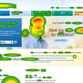 Purpose of Eye tracking - Heat maps - webpage - be efficient - OOKAWA Corp.
