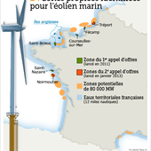 Energies renouvelables : La carte de France des éoliennes en mer en 2030 - OOKAWA Corp.