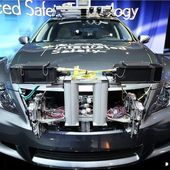 Mercedes dévoile son concept de voiture autonome, le F 015 Luxury in Motion durant le CES Las Vegas 2015 - OOKAWA Corp.