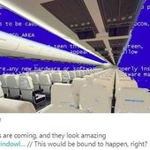 On pourra bientôt voler dans un avion transparent - OOKAWA Corp.