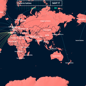 Google Translate and Wikipedia Fused into Geo-Linguistic Map - OOKAWA Corp.