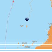 Cartographie 2D tentative record tour du monde en solitaire multicoque 2016 : Sodebo Thomas COVILLE #1 - OOKAWA Corp.