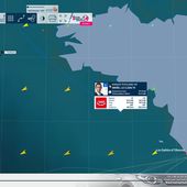 VENDEE GLOBE 2016 - 2017 : arrivée en leader d'Armel Le CLEAC'H sur Banque Populaire VIII ce 19/01/2017 aux Sables d'Olonnes Vendée - OOKAWA Corp.