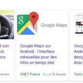 Google Maps revoit son interface sur Android, avec des informations en temps réel - OOKAWA Corp.