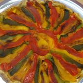 TARTE AUX POIVRONS - Les Délices de Sandstyle