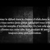 Science est innovation d'après les tabligh ! cheikh Mouqbil ibn Hâdi al Wadii