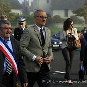 Visite de M. André Vallini à Pers et au Rouget (2)