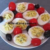 oeufs mimosa - mille et une saveurs dans ma cuisine