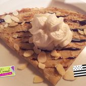 Crêpes Chocolat Amande Chantilly - La Cuisinade
