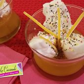 Ile Flottante à la Mangue - La Cuisinade