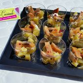 Verrine de Hareng Fumé - Pommes de Terre - La Cuisinade