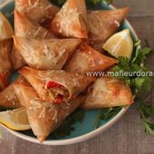 Briouates salées au thon - Blog cuisine marocaine / orientale Ma Fleur d'Oranger / Cuisine du monde /Recettes simples et cratives
