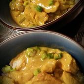 Poulet Curry Crème coco COOKEO - KINEKAKREA