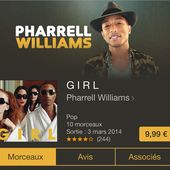 Girl de Pharrell Williams est dispo sur iTunes - Yes I Will