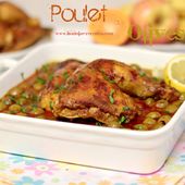 Poulet roti aux olives