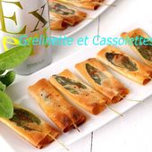 Bricks de Sauge au Chabichou du Poitou