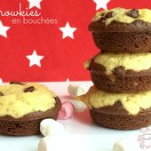 Browkies en bouchées - Les gourmands {disent} d'Armelle