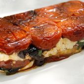 Terrine de tomates confites au chèvre - La p'tite cuisine de Pauline