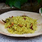 Riz au citron (lemon rice) - La p'tite cuisine de Pauline
