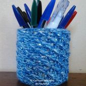 CROCHET : pot "Tourbillon du Pacifique" - Creativ-idees, le blog de Casse-bonbec