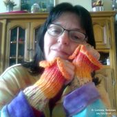 TRICOT : chauffe-poignet Winter Peps, la paire - Creativ-idees, le blog de Casse-bonbec