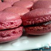 Macaraon à la framboise -