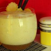 MOUSSE A L'ANANAS - Sucré-Sablé