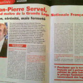 Interview de J-P Servel (GLNF) et conséquences de ses propos sur le PMF. - Bloc notes de Jean-Laurent, sur la Franc-Maçonnerie et les Spiritualités. Blog maçonnique et spirituel francophone. Initiation, parcours et découverte.