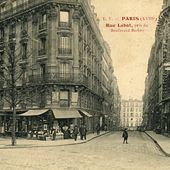 Rue Labat. Montmartre. (1) De la rue Bachelet à la rue de Clignancourt. - Montmartre secret