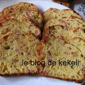 Cake aux yaourts et aux lardons - Le blog de kekeli