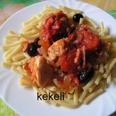 Mijoté aux tomates et au basilic