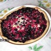 Tarte aux fruits rouges