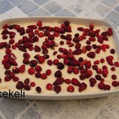 Tiramissu aux fraises des bois