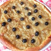 Tarte provençale aux oignons