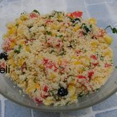 Salade de semoule à couscous