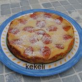 Gâteau léger au fromage blanc et abricots