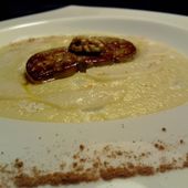 VELOUTE DE PANAIS POIRES (AU COOK'IN ET SON FOIE GRAS POELE - LE BONHEUR EST DANS L'ASSIETTE