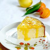 Gâteau au Yaourt, Citron et Crème Mandarine - Cuisine et Cigares