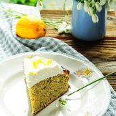 Gâteau aux Citrons entiers et Graines de pavot, gluten free - Cuisine et Cigares